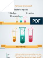 Ekstraksi Pelarut Wahyu&Lies Pk12016