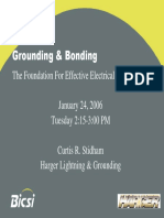 Grounding & Bonding - The Foundation For Effective Electrical Protection PDF