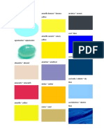 25 Colores en Ingles Con Imagen