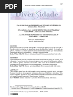 UM OLHAR PARA A SUBVERSÃO DOS DITAMES DE GÊNERO NA LITERATURA INFANTIL   