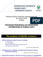 Kebijakan Pengendalian Antibiotik Di RS - Januari 2019