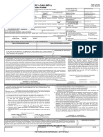 Multi-Purpose Loan (MPL) Application Form: MARCH 4,1988 Numancia, Aklan