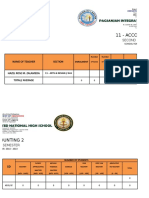 11 - Accounting 2: Second Semester