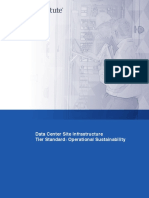 Data Center Site Infraestructure Tier Standard - Operational Sustainability.pdf