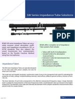 BSWA Impedance Tube Systems Scantek Brochure v121530