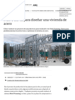 Nueve Claves Para Diseñar Una Vivienda de Acero - 09-08-2017 - Clarín.com