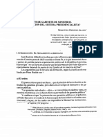 Atenuación Sistema Presidencialista - Jefe de Gabinete