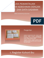 Analisis Pemantauan Pelayanan Kebidanan Dengan Kohort Dan Data-1