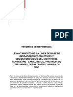 Términos de Referencia