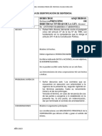 Ficha de Identificación de Sentencia