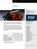 Dc09 083A. 276 KW (375 HP) : Us Tier 4I, Eu Stage Iiib