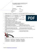 Soal 1 UTS IPA 7 SMTR 2