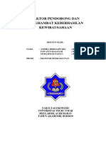 Faktor Pendorong Dan Penghambat Keberhasilan Kewirausahaan