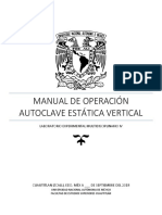 Manual de Autoclave Vertical Estatica