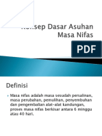 Konsep Dasar Asuhan Masa Nifas