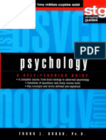 Psychology A Self Teaching Guide English PDF