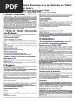 Quilombos No Estado Do Rio