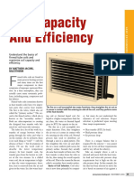 Coil Capacity Efficiency