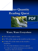 Water Quantity Reading Quest