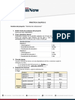 Ejercicio de Práctica Ms Project