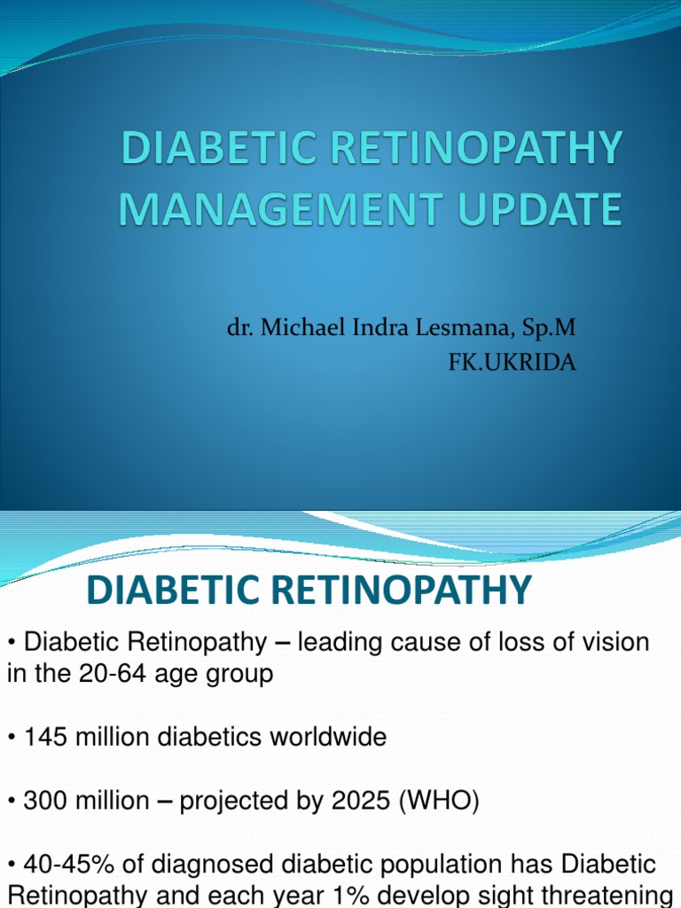 Diabetic Retinopathy Overview and Management | PDF | Diseases Of The ...