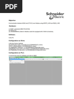 Technote On - Communication Between M340 and ATV312 Over Modbus Using READ - VAR and WRITE - VAR