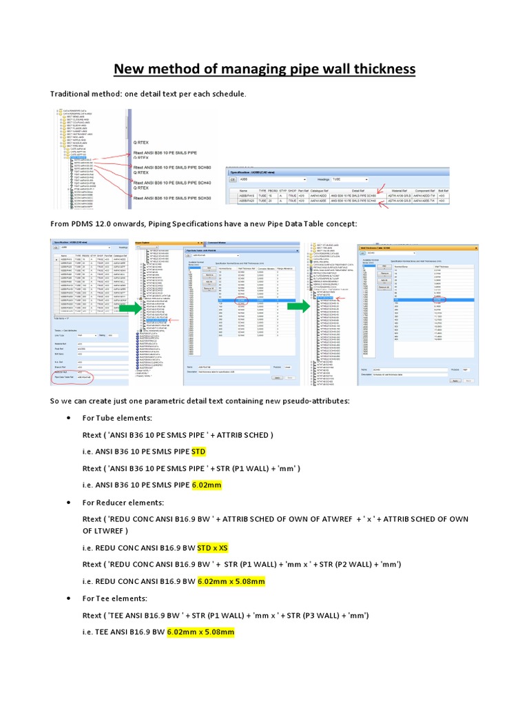 Streamlined Pipe Wall Thickness Management | PDF