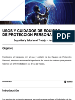 Uso y Cuidados de EPP CursoSST