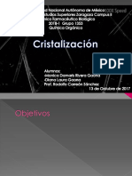 Cristalización