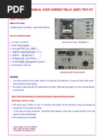 EM Overcurrent Relay PDF