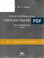 Hegel - Enciclopédia das Ciências Filosóficas. Vol. 3 - A Filosofia do Espírito-Edições Loyola (1995).pdf