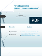 TK MIOMA UTERI VS LEIOMIOSARKOMA - Athiyatun Annisa.ppt