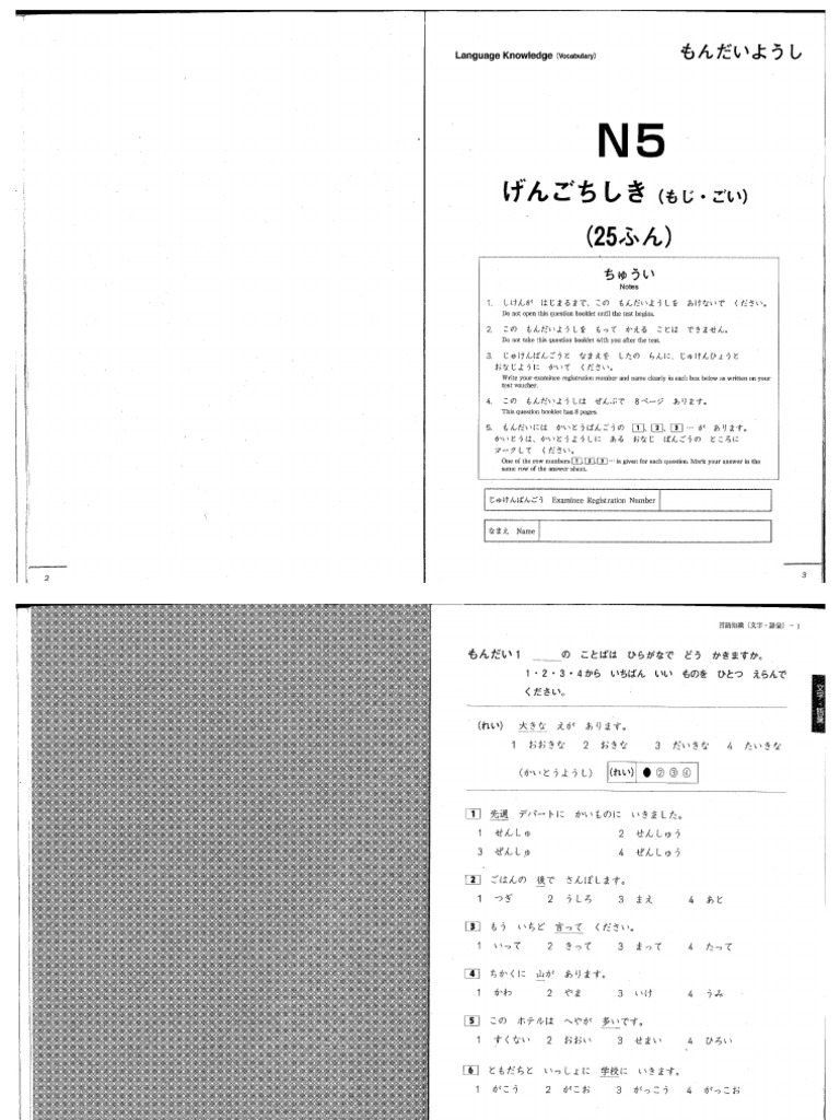 JLPT N5