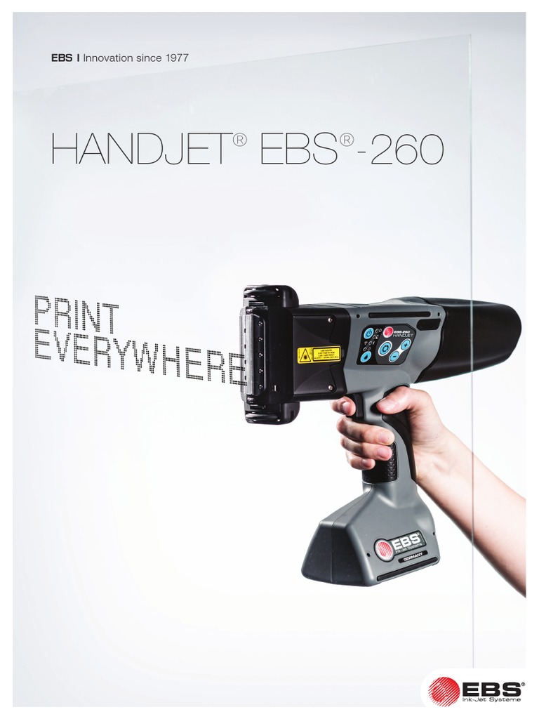 Ebs 260 Brochure V1 3en 04 2017 Pdf Printer Computing Technology Engineering