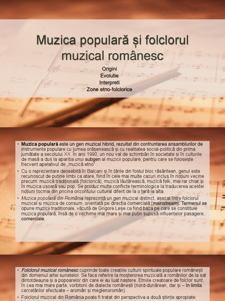 Folclorul Românesc | PDF