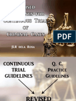 Revised Guidelines For Continuous Trial (REVISED 013018)