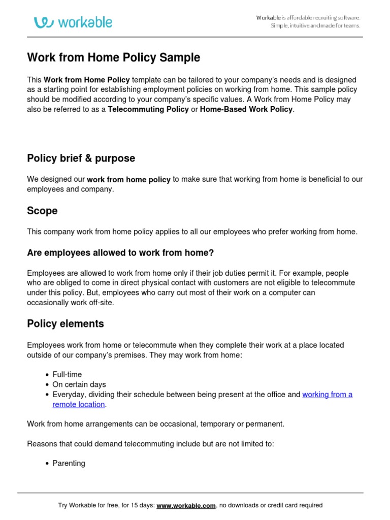 free-printable-work-from-home-policy-templates-pdf-word