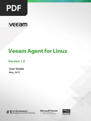 Veeam Agent For Linux Pdf Backup Computer File