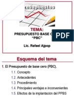 Presupuesto Base Cero (PBC): Concepto, antecedentes, procedimiento y efectos en