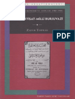 Zafer Toprak Milli İktisat Milli Burjuvazi Turkiye de Ekonomi Ve Toplum 1908 1950 TVYY 1 Basım 1995 PDF