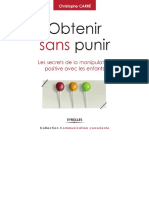 Obtenir Sans Punir - Les Secrets de La Manipulation Positive Avec Les Enfants Ed PDF