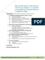 Tema 1 CARACTERISTICAS GENERALES DEL NIÑO