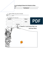 Vamos Falar Um Pouco de Mim.: Nome: - Data: - Avaliação