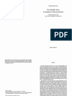 Philippe Eberhard The Middle Voice in Gadamers Hermeneutics A Basic Interpretation With Some Theological Implications PDF