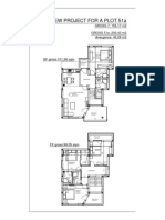 New Project For A Plot 51A: GROSS 7: 155,17 m2 GROSS 51a: 200,43 m2 Divergence: 45,26 m2