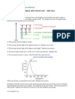 Uv-Visible Spectroscopy - Spectra: Chemguide - Questions