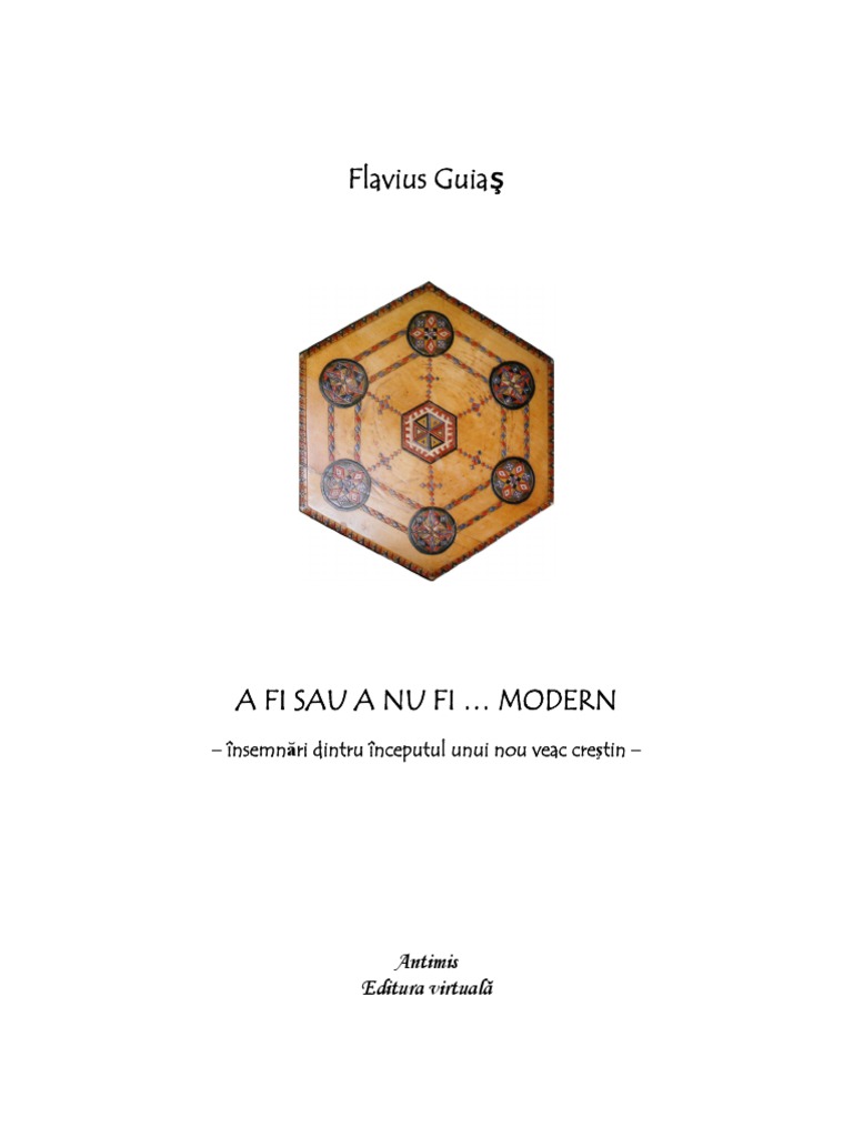 A Fi Sau A Nu Fi ... Modern | PDF