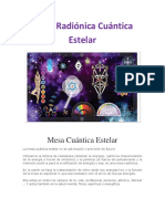 Mesa Radiónica Cuántica Estelar