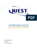 Aluminum Mold Welding Procedure