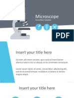 Microscope: Powerpoint Template